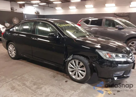 2015 Honda Accord Ex-L V-6 из США, поврежденный, VIN 1HGCR3F80FA016432
